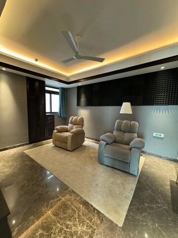 Living Room in 4 BHK Apartment at Lodha Trump Tower, Worli – for Rent