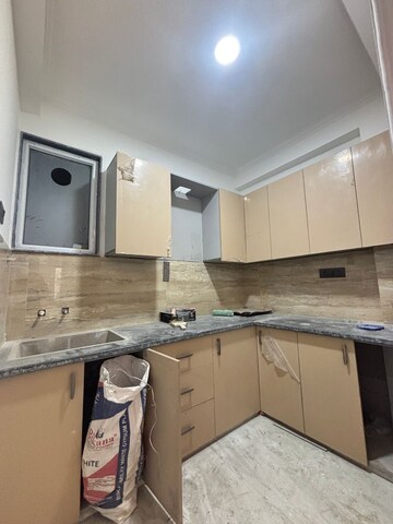 Kitchen in 3 BHK Apartment at Palm Residency Chhatarpur, Chattarpur – for Rent