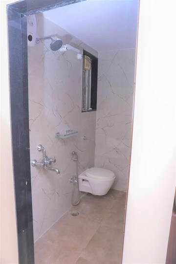 Bathroom in 2 BHK Apartment at Shelter Park, Kharghar – for Rent