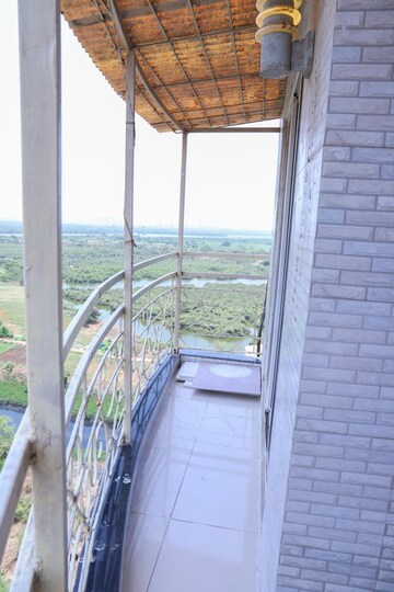 Balcony in 2 BHK Apartment at Shelter Park, Kharghar – for Rent
