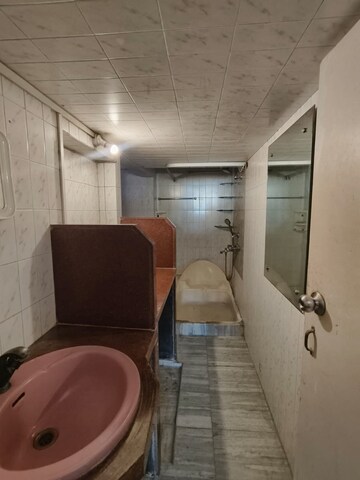 Bathroom in 2 BHK Apartment at Bhagwati CHS, Andheri West – for Rent