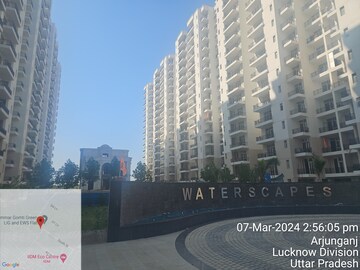 3 BHK Apartment – Exterior View View at Omaxe Waterscapes, Gomti Nagar - for Rent
