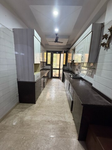 Kitchen in 3 BHK Builder Floor at Vishal Enclave – for Rent