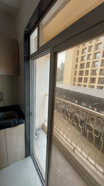 Balcony in 1 BHK Apartment at Radhe Krishna Residency Khardipada, Khardipada – for Sale