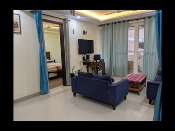 Living Room in 3 BHK Apartment at Palm Residency Chhatarpur, Chattarpur – for Rent