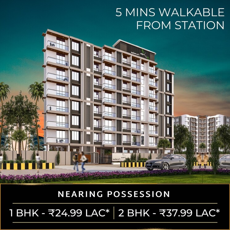 Exterior View, jasmin-paradise 1 Bedroom 630 Sq.Ft. Apartment In Palghar Palghar 8371919