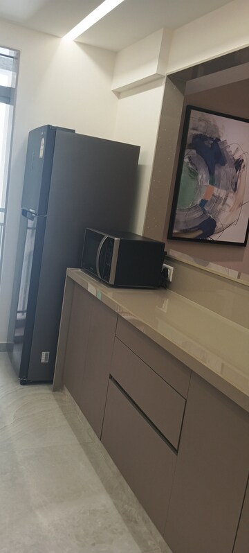 Kitchen in 3 BHK Apartment at Piramal Vaikunth, Balkum Pada – for Rent