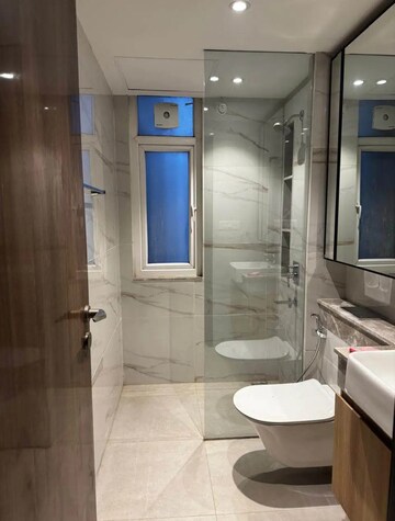 Bathroom in 3 BHK Builder Floor at DLF Gardencity Enclave, Sector 93 – for Sale