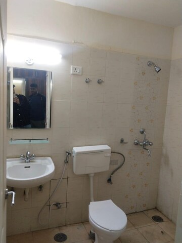 Bathroom in 2 BHK Apartment at Shree Vardhman Mantra, Sector 67 – for Rent