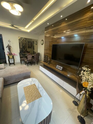 Living Room in 2 BHK Apartment at Evershine Woods, Mira Road – for Sale