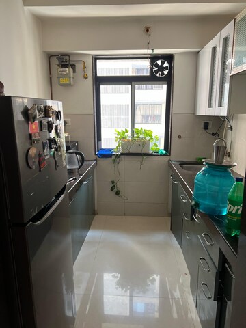 Kitchen in 1 BHK Apartment at Crystal Armus, Chembur – for Rent
