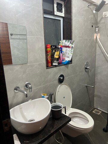 Bathroom in 1 BHK Apartment at Crystal Armus, Chembur – for Rent