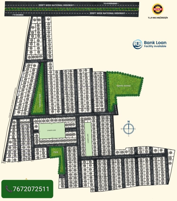 Exterior View, sangareddy  164 Sq.Yd. Plot In Sangareddy Hyderabad 8372492