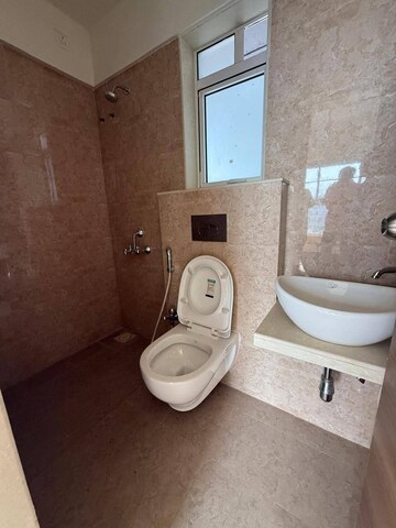 Bathroom in 1 BHK Apartment at JP Eminence, Andheri West – for Rent