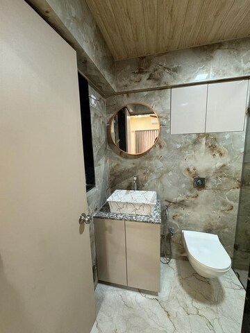 Bathroom in 4 BHK Apartment at Prabhadevi – for Sale