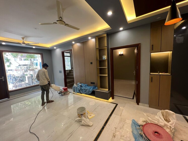 Master Bedroom, east of kailash 3 Bedroom 1100 Sq.Ft. Builder Floor In East Of Kailash Delhi 8372774