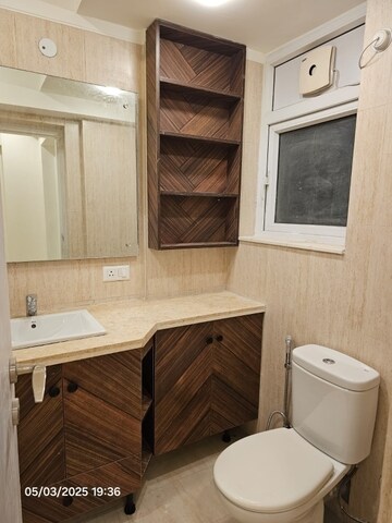 Bathroom in 3.5 BHK Apartment at DLF New Town Heights Town Houses, Sector 86 – for Rent