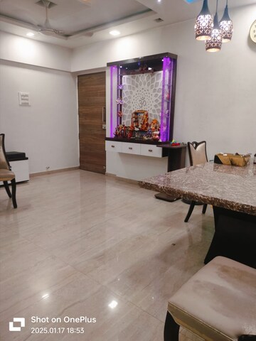 Living Room in 3 BHK Apartment at Palacia Kingston Phase 2, Ghodbunder Road – for Sale