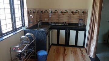 Kitchen in 1 BHK Builder Floor at Siolim – for Rent