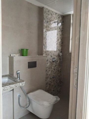 Bathroom in 3 BHK Apartment at Wadhwa TW Gardens, Kandivali East – for Rent