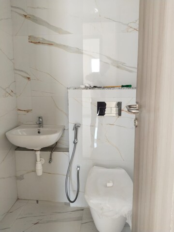 Bathroom in 3 BHK Apartment at Wadhwa TW Gardens, Kandivali East – for Rent
