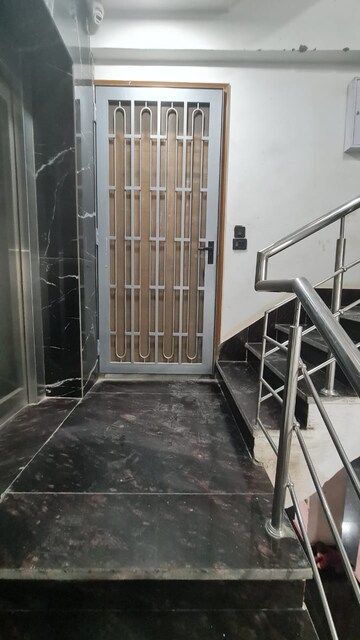 Staircase in 3 BHK Builder Floor at Freedom Fighters Enclave – for Rent