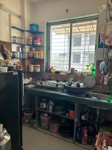 Kitchen in 1 RK Apartment at Sadguru Residency Dombivli, Dombivli East – for Rent