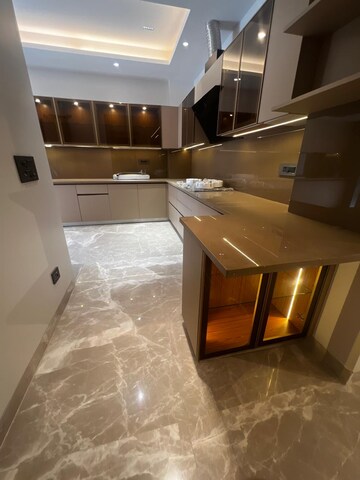 Kitchen in 4 BHK Builder Floor at Ansal Sushant Lok I, Sector 43 – for Sale
