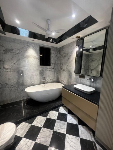Kitchen in 4 BHK Builder Floor at Ansal Sushant Lok I, Sector 43 – for Sale