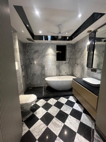 Kitchen in 4 BHK Builder Floor at Ansal Sushant Lok I, Sector 43 – for Sale