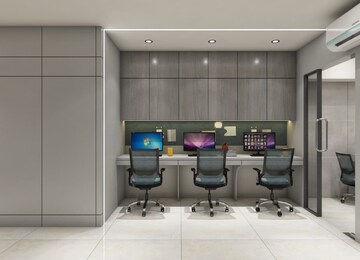 Team Area in  Office Space at Shyamal – for Rent