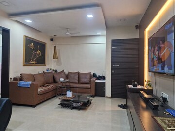 Living Room in 2 BHK Apartment at Pranay Nagar CHS, Borivali West – for Sale
