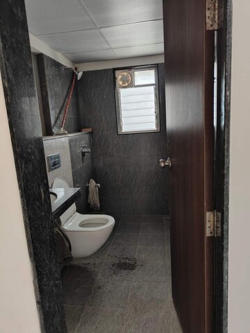 Bathroom in Studio Apartment at Gera World of Joy, Kharadi – for Sale