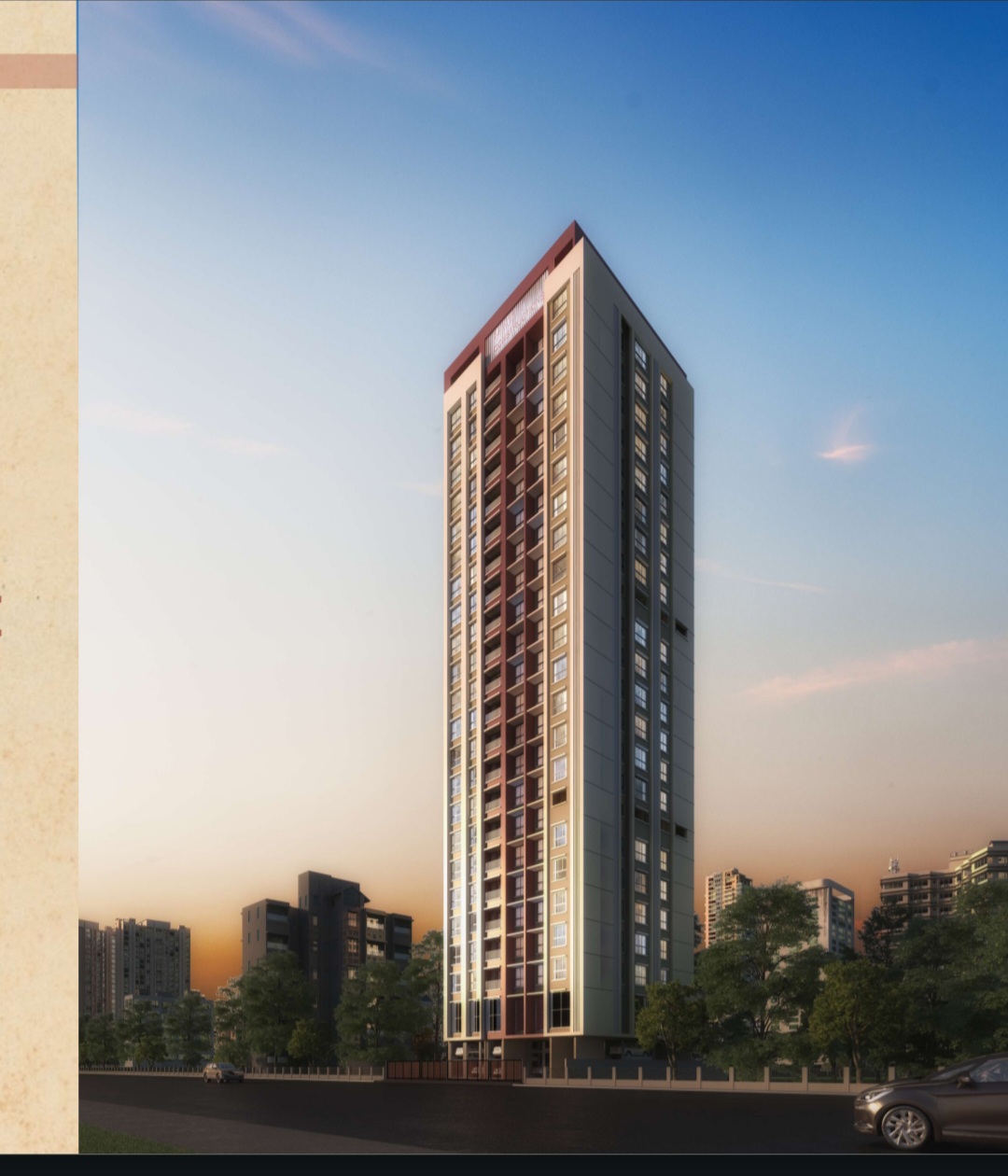 2 BHK Apartment For Sale in Infinity Paradise CHS