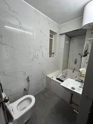 Bathroom in 2.5 BHK Apartment at Bharat Arize, Goregaon West – for Rent
