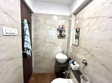 Bathroom in 1 BHK Apartment at Srishti Harmony 3 Phase 1, Powai – for Rent