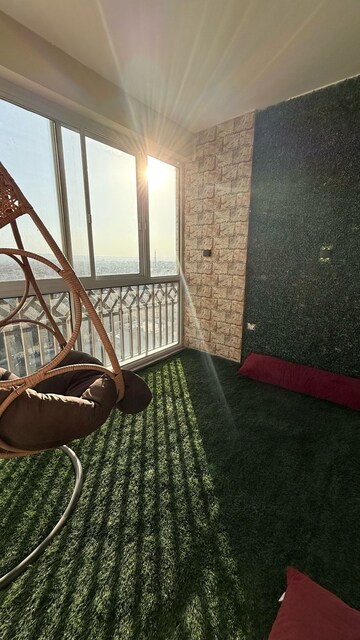 Balcony in 2 BHK Apartment at Capital Paradise, Pathribagh – for Sale