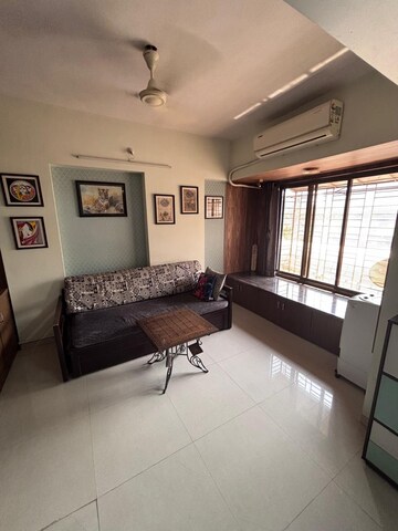 Living Room in 1 BHK Apartment at Anita Nagar Chs, Kandivali East – for Rent
