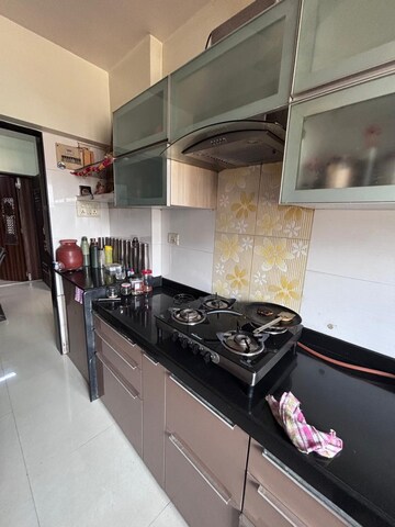 Kitchen in 1 BHK Apartment at Anita Nagar Chs, Kandivali East – for Rent