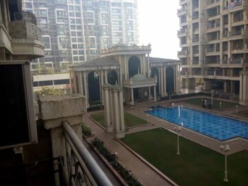 Balcony in 2 BHK Apartment at Tharwani Rosewood Heights, Kharghar Sector 10 – for Rent