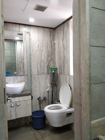 Bathroom in  Office Space at Prahlad Nagar – for Rent