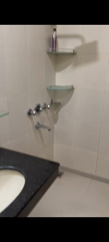 Bathroom in 2 BHK Apartment at Oberoi Realty Park View, Kandivali East – for Rent
