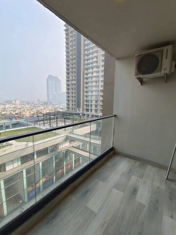 Balcony in 3 BHK Apartment at Shapoorji Pallonji Joyville Phase 3, Sector 102 – for Rent