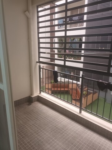 Balcony in 2 BHK Apartment at IN Land Edilon, Yelahanka New Town – for Rent
