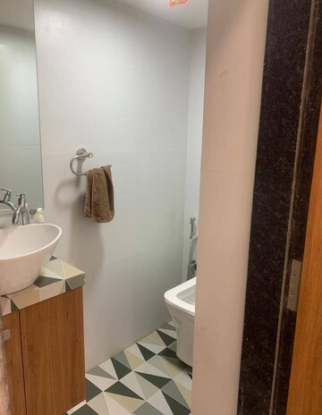 Bathroom in 2 BHK Apartment at Srishti complex Powai, Powai – for Rent