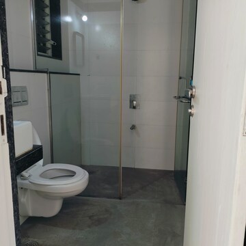 Bathroom in 3 BHK Apartment at Cosmos Horizon Phase 2, Pokhran Road No 2 – for Rent