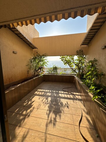 Balcony in 5 BHK Apartment at Godrej Edenwoods, Manpada – for Rent