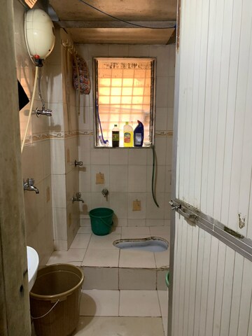 Bathroom in 1 RK Apartment at Dheeraj Saraswati, Malad West – for Rent
