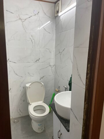 Bathroom in 2 BHK Apartment at Vasant Kunj – for Rent