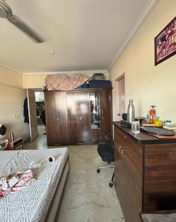Living Room in 3 BHK Apartment at Powai Vihar, Powai – for Rent